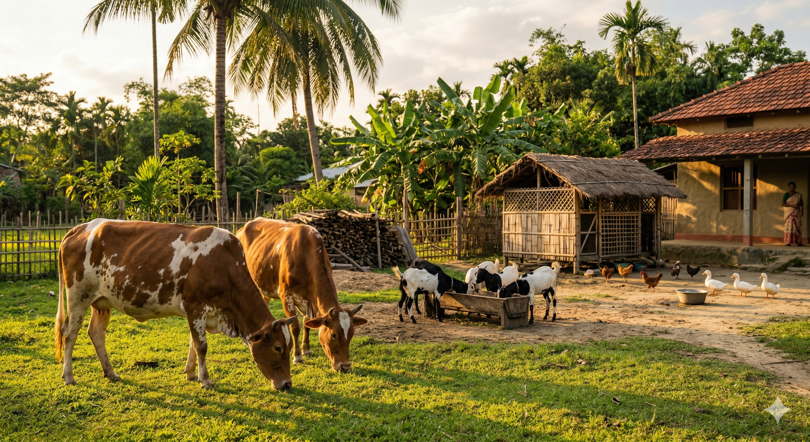 Husbandry — dairy cattle and livestock farming